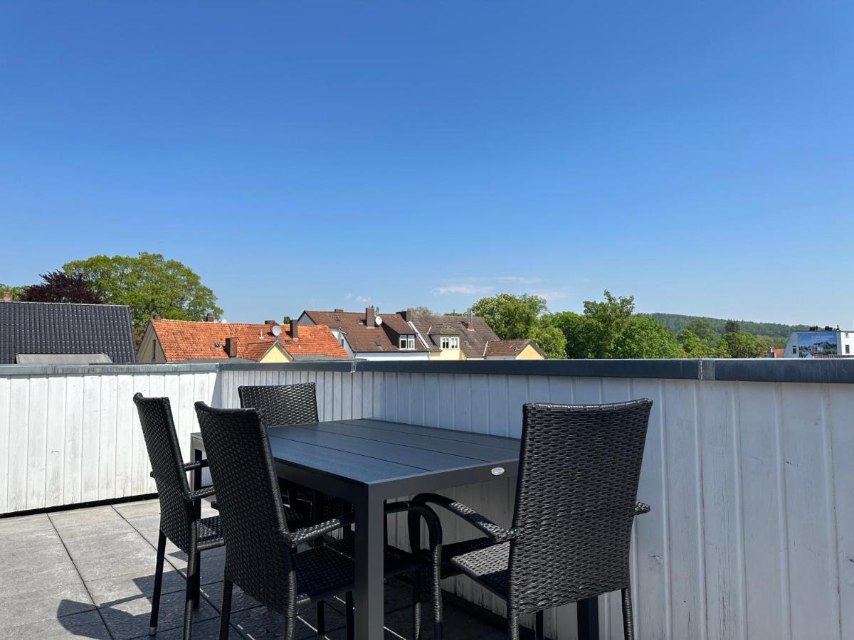 Apartment Ueber Den Daechern Hamelns ฮาเมลน์ ภายนอก รูปภาพ